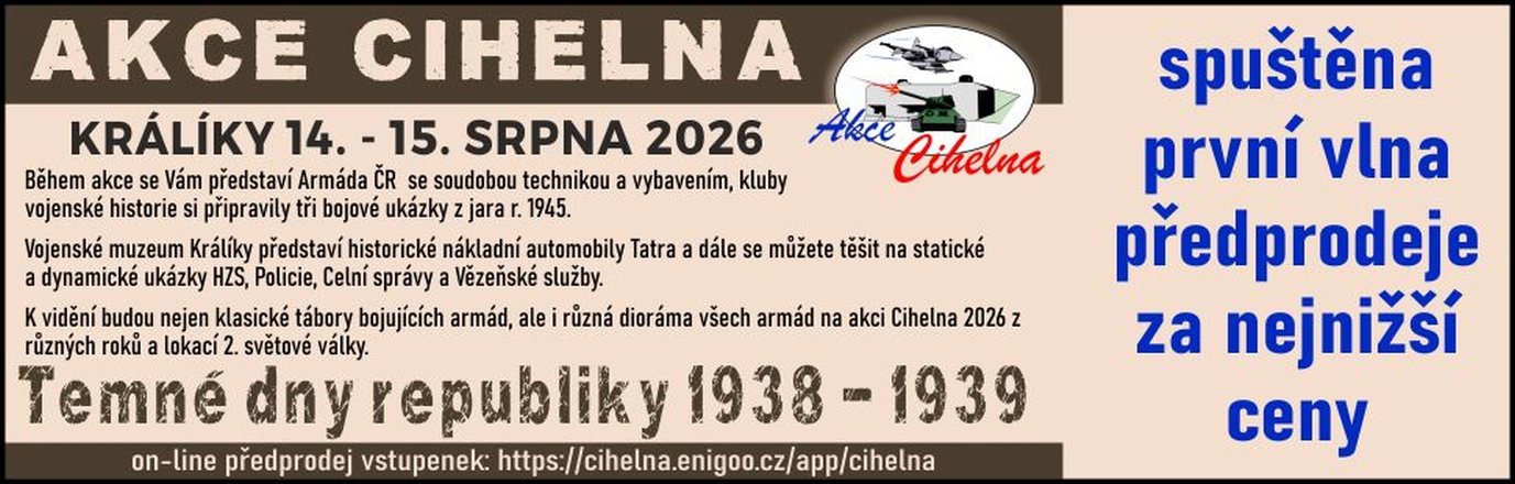Koupit vstupenku na Cihelnu 2026 online